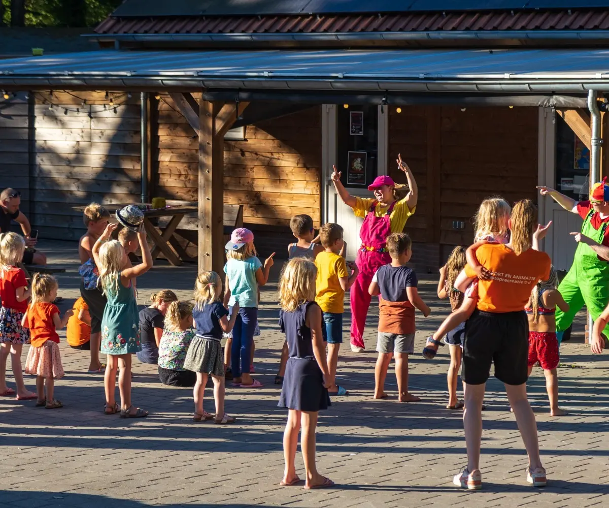 Animatie op kindvriendelijke camping in Overijssel