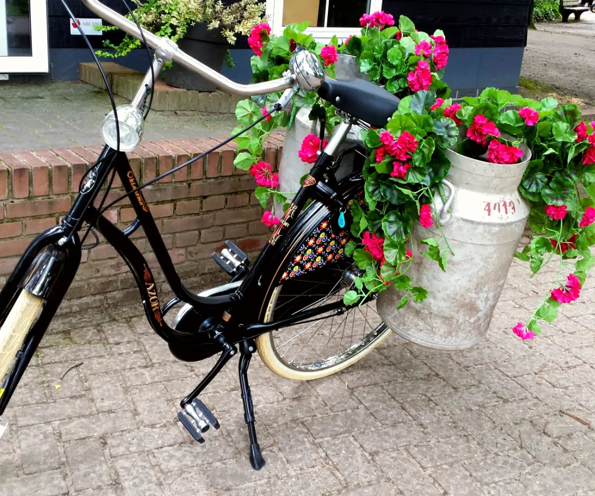 Staphorster fiets met bussen